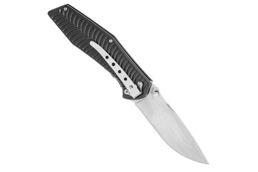 Herbertz 568512 foldekniv 11,5 cm med guldstribet aluminiumshåndtag