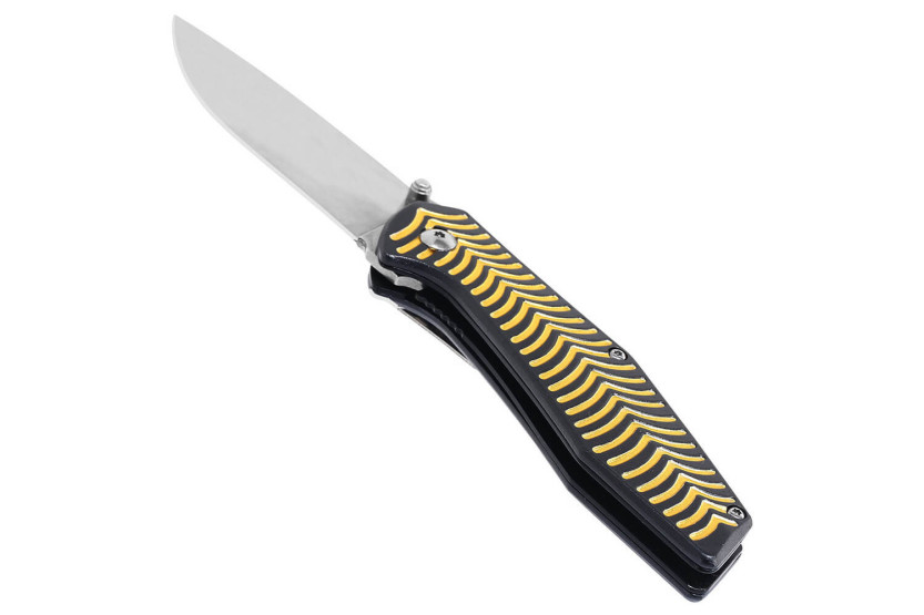 Herbertz 568512 coltello pieghevole 11,5 cm manico in alluminio dorato