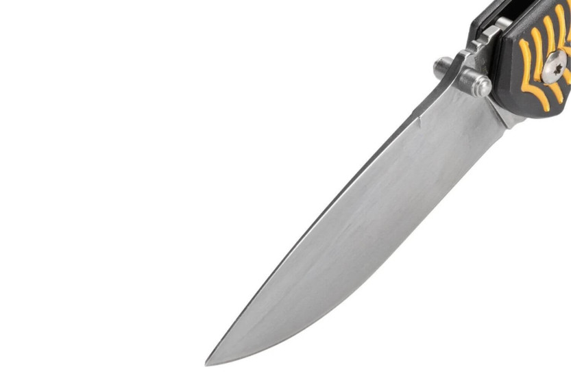 Herbertz 568512 coltello pieghevole 11,5 cm manico in alluminio dorato