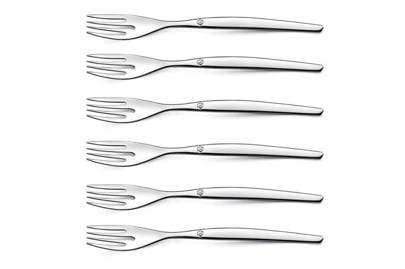 Besteckkasten mit 24 Besteckteilen LOU LAGUIOLE Jet Edelstahl grau