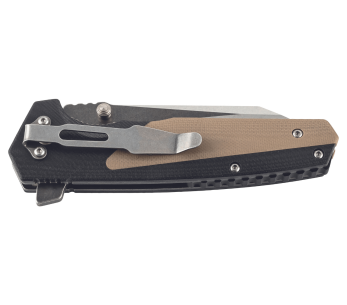 Herbertz 591012 foldekniv med tofarget blad og tofarget G10-håndtak 12 cm 2