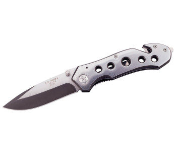 Herbertz 211712 taittuva hätäveitsi 11,8 cm:n kahvalla, ruostumatonta terästä.