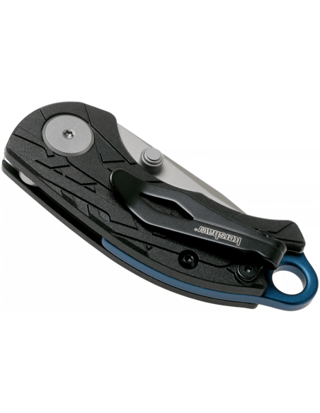 Kershaw Afftereffect KS.1180 foldekniv Sort nylon/glasfiberhåndtag 7,6 cm vinkelmønster