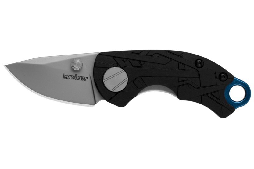Klappmesser Kershaw Afftereffect KS.1180 Nylon-/Glasfasergriff schwarz Winkelmotiv 7,6cm