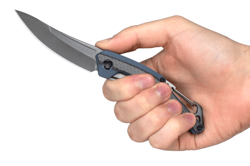 Kershaw Reverb XL KS.1225 foldekniv G10/karbonfiberhåndtag sort 8,3 cm