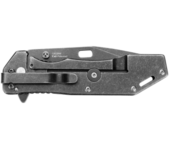 Kershaw Lifter KS.1302BW fällkniv stålhandtag med blackwashed finish 11,4cm 2
