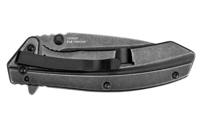 Kershaw Filter KS.1306BW vouwmes stalen handvat + blackwashed afwerking 11,4cm