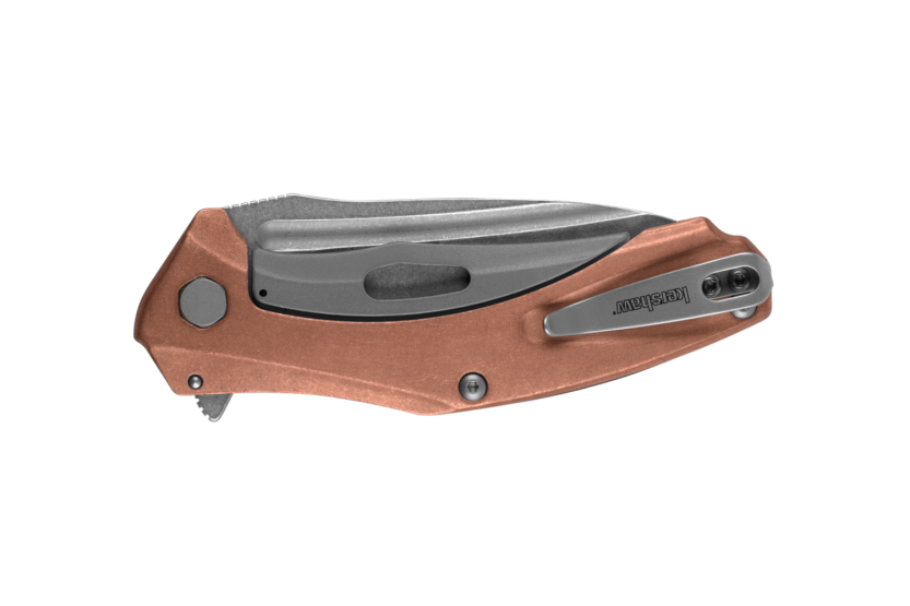 Kershaw Natrix Copper KS.700 taittoveitsi kuparikahvalla varustettuna