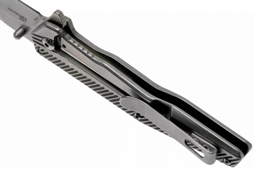 Navalha dobrável Kershaw Topknot KS.1368 Cabo de aço inoxidável de 10,8 cm