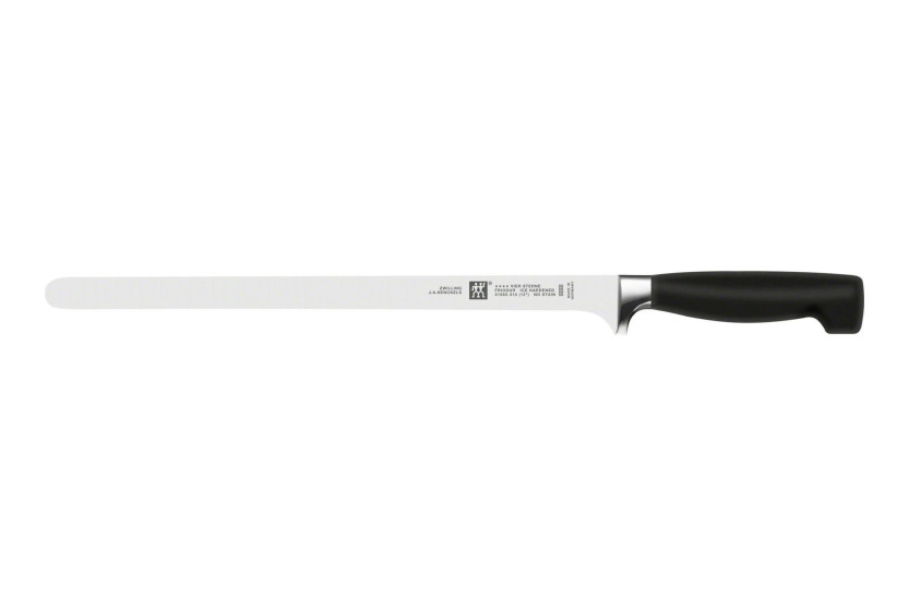 Faca para salmão Zwilling Four Star, lâmina forjada, 31 cm