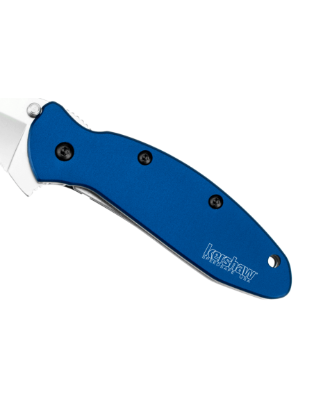 Klappmesser Kershaw Scallion Navy Blue KS.1620NB Griff aus blau eloxiertem Aluminium 8,9cm