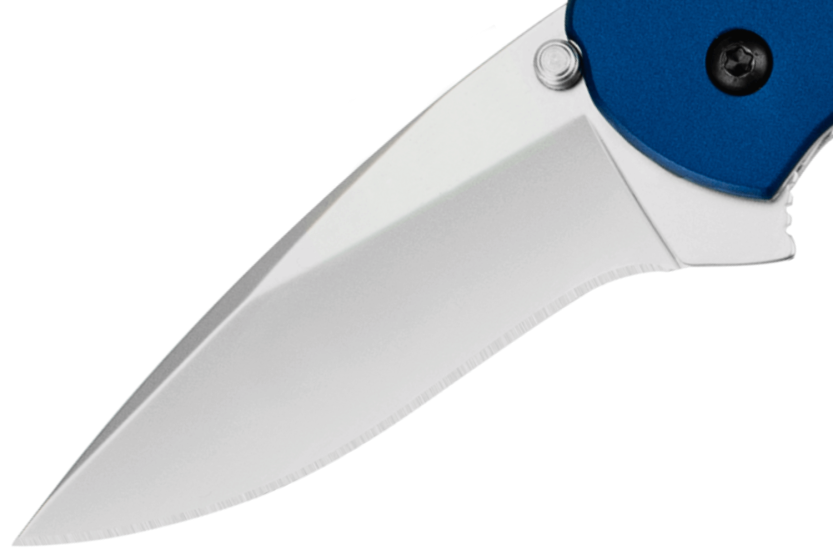 Klappmesser Kershaw Scallion Navy Blue KS.1620NB Griff aus blau eloxiertem Aluminium 8,9cm