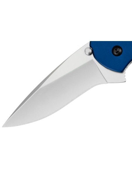 Klappmesser Kershaw Scallion Navy Blue KS.1620NB Griff aus blau eloxiertem Aluminium 8,9cm