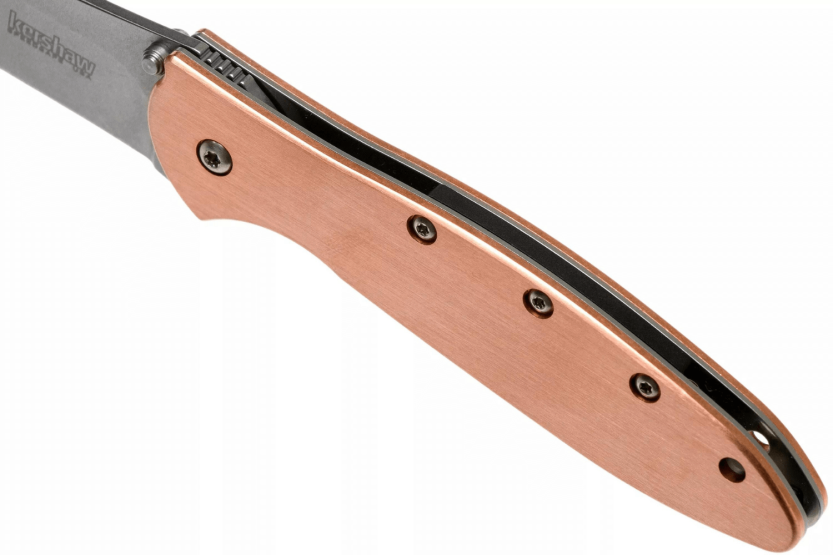 Kershaw Leek Copper KS.1660CU folding knife 10.3cm copper handle
