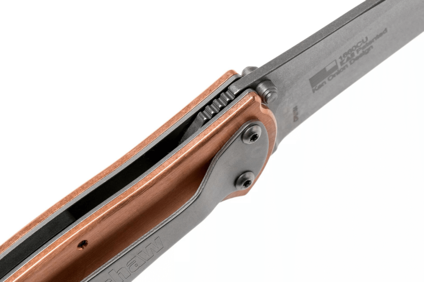Kershaw Leek Copper KS.1660CU folding knife 10.3cm copper handle