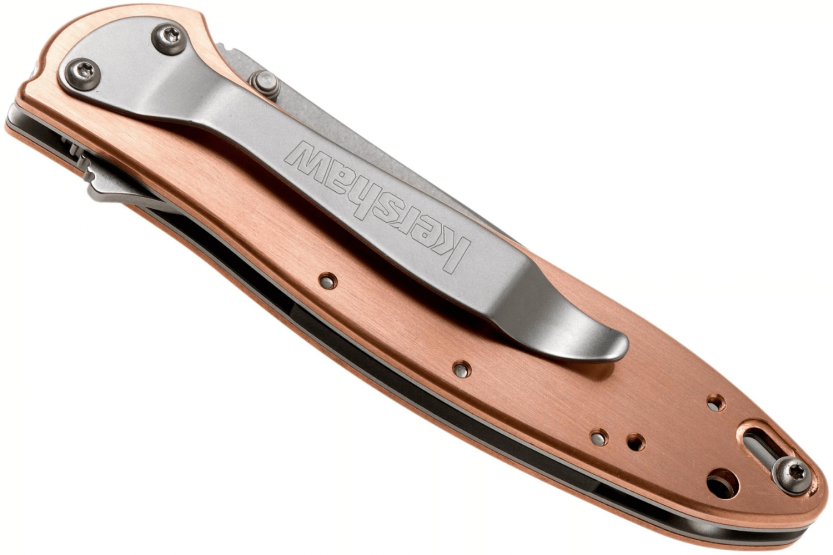 Coltello pieghevole Kershaw Leek Copper KS.1660CU manico in rame da 10,3 cm