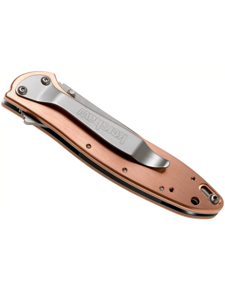 Kershaw Leek Copper KS.1660CU folding knife 10.3cm copper handle