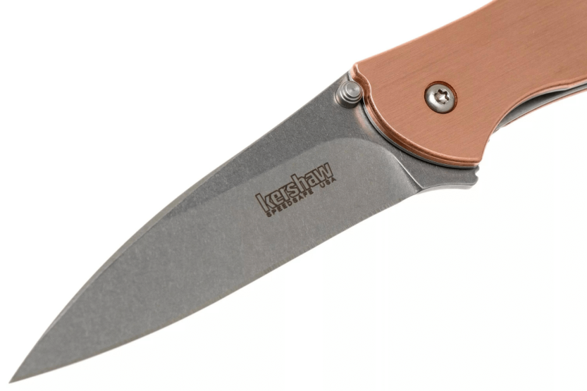 Coltello pieghevole Kershaw Leek Copper KS.1660CU manico in rame da 10,3 cm