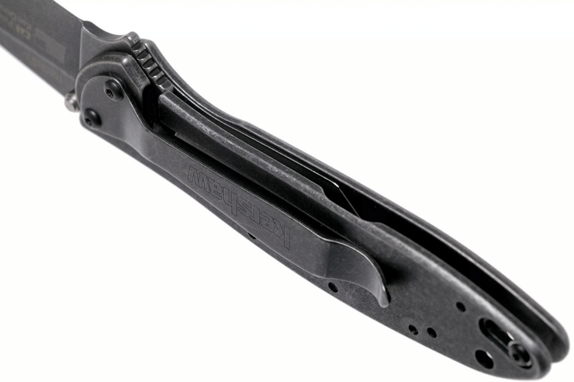 Kershaw Random Leek Blackwash KS.1660RBW coltello pieghevole 10,2 cm manico in acciaio inox