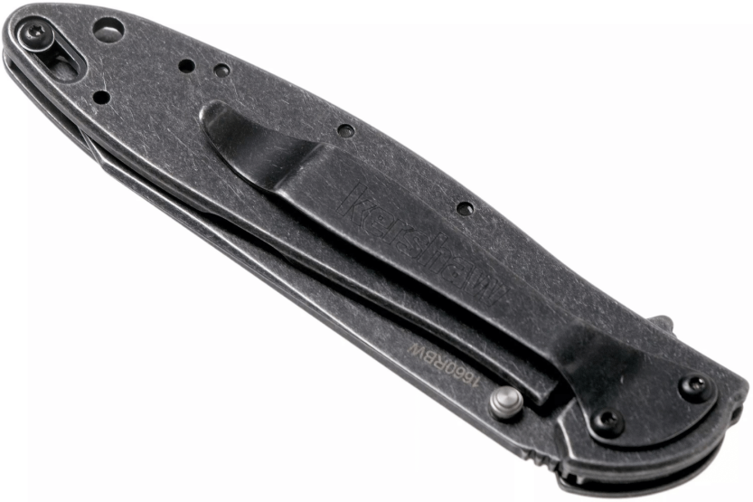 Kershaw Random Leek Blackwash KS.1660RBW coltello pieghevole 10,2 cm manico in acciaio inox