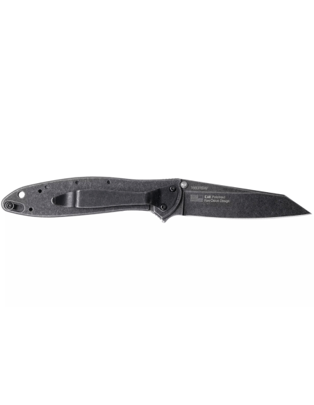 Kershaw Random Leek Blackwash KS.1660RBW coltello pieghevole 10,2 cm manico in acciaio inox