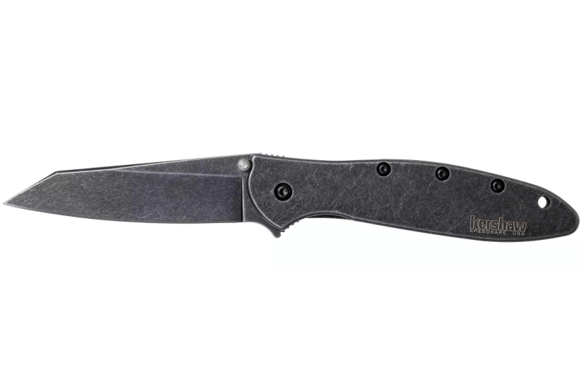 Kershaw Random Leek Blackwash KS.1660RBW coltello pieghevole 10,2 cm manico in acciaio inox