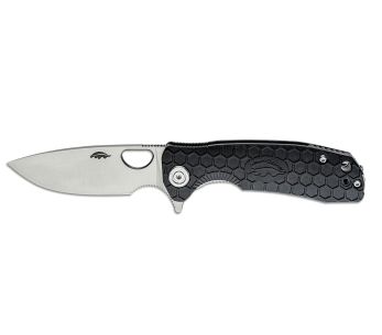 Honey Badger Flipper Liten foldekniv 01HO008 svart nylon/glassfiberhåndtak 9,4 cm
