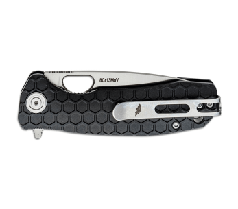 Honey Badger Flipper Liten fällkniv 01HO008 svart nylon/glasfiberhandtag 9,4cm 2