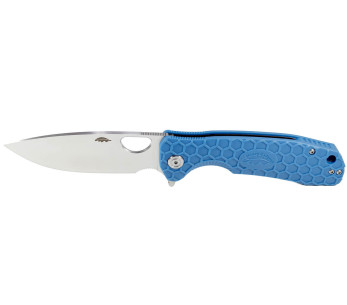 Honey Badger Flipper Stor fällkniv 01HO040 blått nylon/glasfiberhandtag 11,7cm