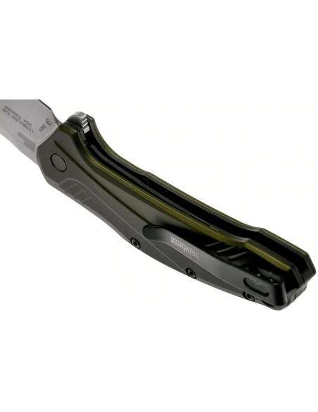 Kershaw Link Olive KS.1776OLSW vouwmes 11.2cm geanodiseerd aluminium handvat