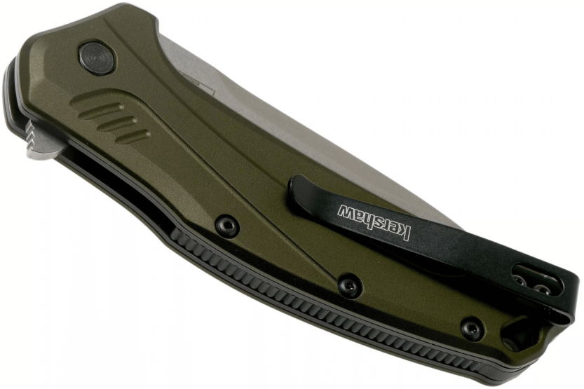 Kershaw Link Olive KS.1776OLSW foldekniv 11,2 cm anodiseret aluminiumshåndtag
