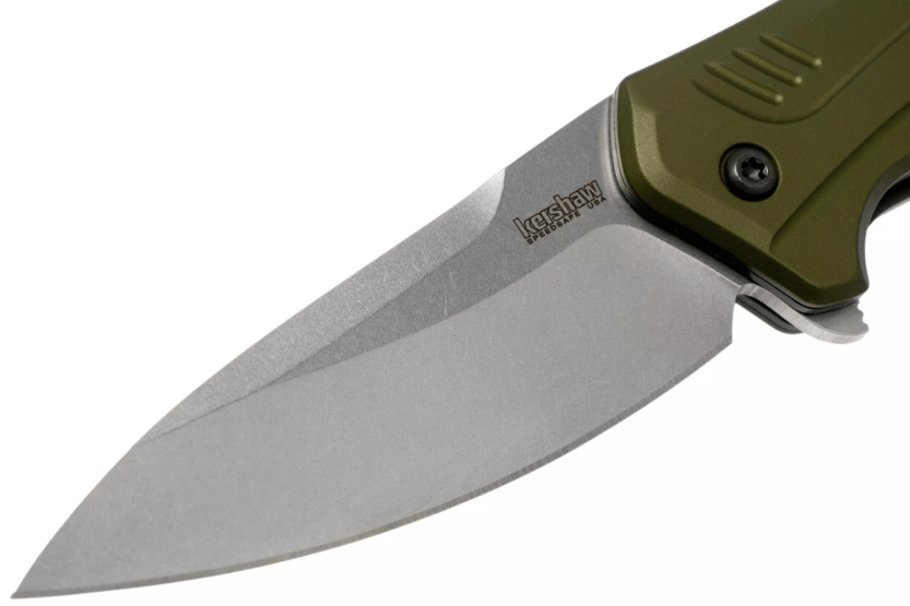 Kershaw Link Olive KS.1776OLSW vouwmes 11.2cm geanodiseerd aluminium handvat