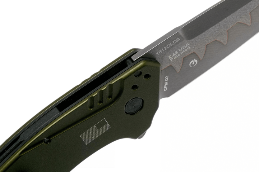 Kershaw Dividendo Compo KS.1812OLCB vouwmes twee staalsoorten aluminium handvat 10,8cm