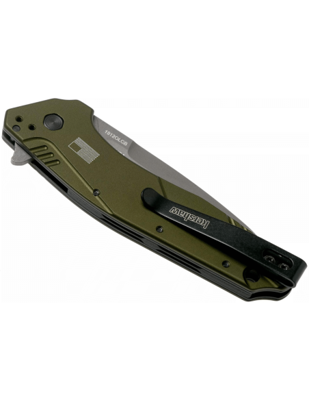 Kershaw Dividendo Compo KS.1812OLCB vouwmes twee staalsoorten aluminium handvat 10,8cm