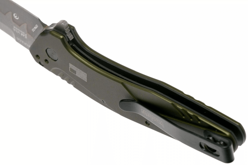 Kershaw Dividendo Compo KS.1812OLCB vouwmes twee staalsoorten aluminium handvat 10,8cm
