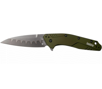 Kershaw Dividendo Compo KS.1812OLCB vouwmes twee staalsoorten aluminium handvat 10,8cm