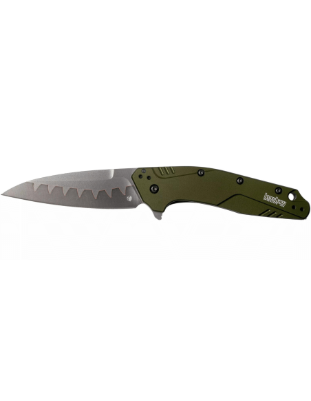 Kershaw Dividendo Compo KS.1812OLCB vouwmes twee staalsoorten aluminium handvat 10,8cm