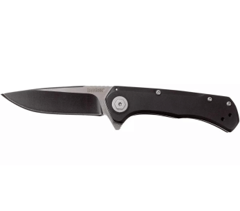 Kershaw Showtime KS.1955 fällkniv 10,2cm svart handtag i rostfritt stål
