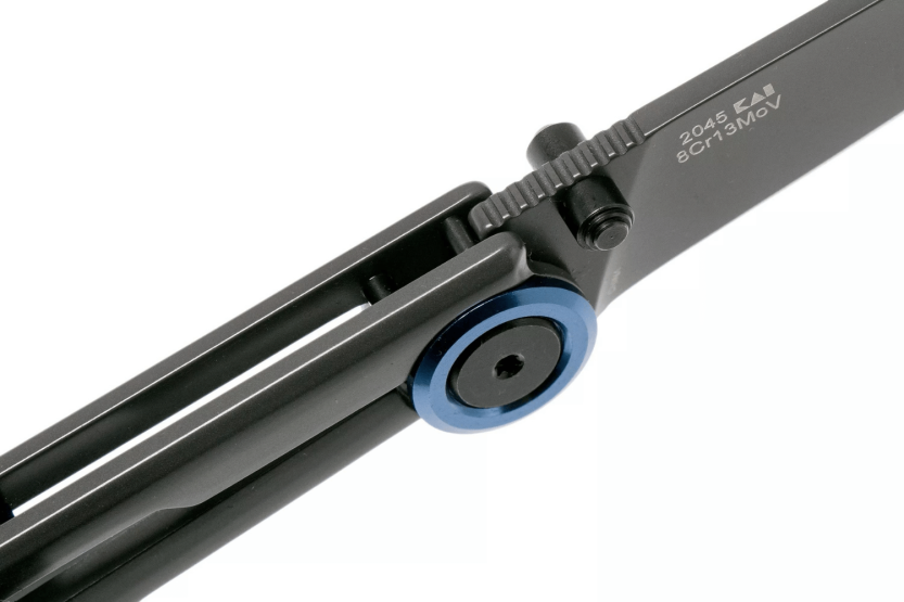 Klappmesser Kershaw Decibel KS.2045 Skelettgriff aus grauem Edelstahl 9,6cm