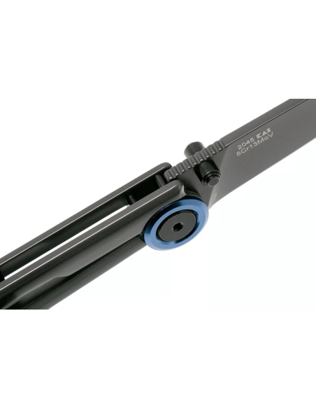 Kershaw Decibel KS.2045 vouwmes grijs roestvrij staal skeletgreep 9.6cm