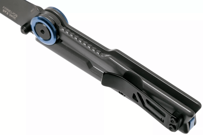 Kershaw Decibel KS.2045 vouwmes grijs roestvrij staal skeletgreep 9.6cm