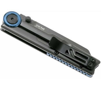Kershaw Decibel KS.2045 fällkniv grå rostfritt stål skeletthandtag 9,6cm 2