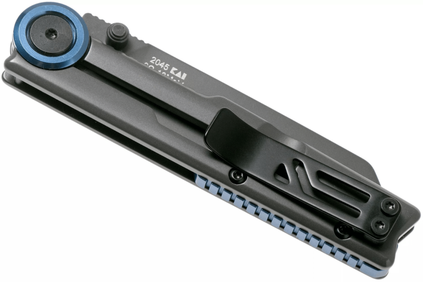 Klappmesser Kershaw Decibel KS.2045 Skelettgriff aus grauem Edelstahl 9,6cm