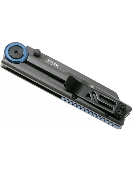Kershaw Decibel KS.2045 vouwmes grijs roestvrij staal skeletgreep 9.6cm