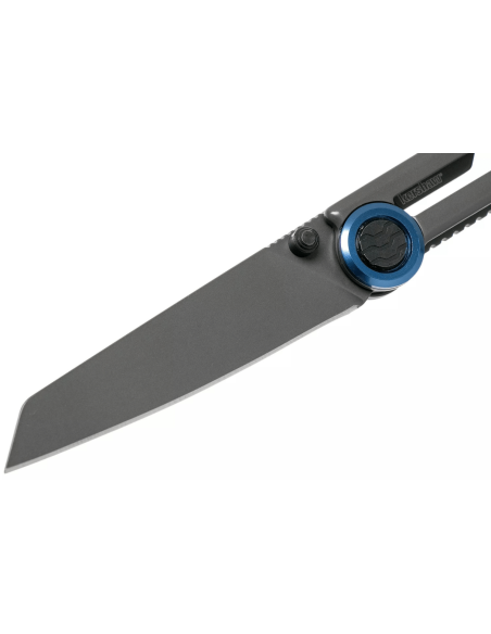 Kershaw Decibel KS.2045 vouwmes grijs roestvrij staal skeletgreep 9.6cm