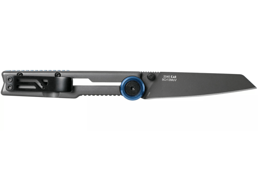 Klappmesser Kershaw Decibel KS.2045 Skelettgriff aus grauem Edelstahl 9,6cm