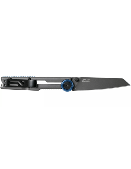 Klappmesser Kershaw Decibel KS.2045 Skelettgriff aus grauem Edelstahl 9,6cm