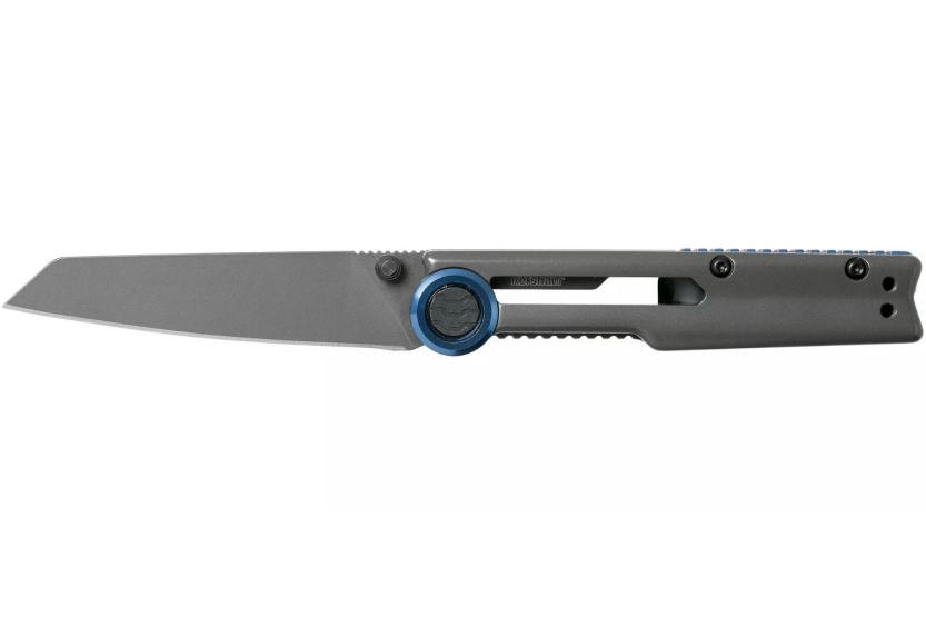 Klappmesser Kershaw Decibel KS.2045 Skelettgriff aus grauem Edelstahl 9,6cm