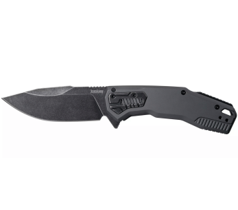 Klappmesser Kershaw Cannonball KS.2061 blackwash Stahlgriff grau 11,4cm