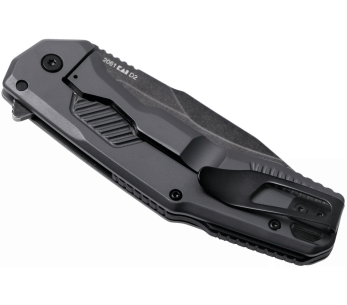 Kershaw Cannonball KS.2061 blackwash taittoveitsi 11.4cm harmaa teräskahva 2